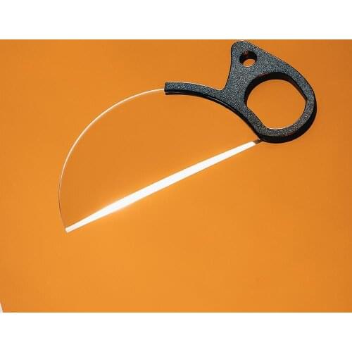 Handheld Diopter Half Moon Mirror Half Close-Up Lens Slr Photography Camera Accessories Filter