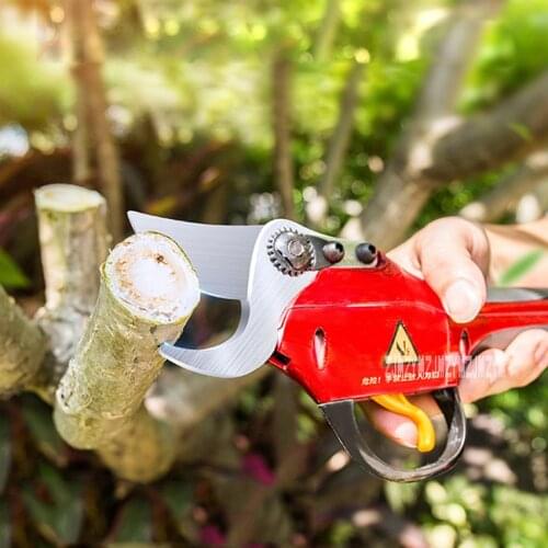 958 Garden Electric Pruning Shears 36V 4.4Ah Lithium Battery Rechargeable Branch Cutter Branch Pruning Tools 110-220V 3-3.5cm