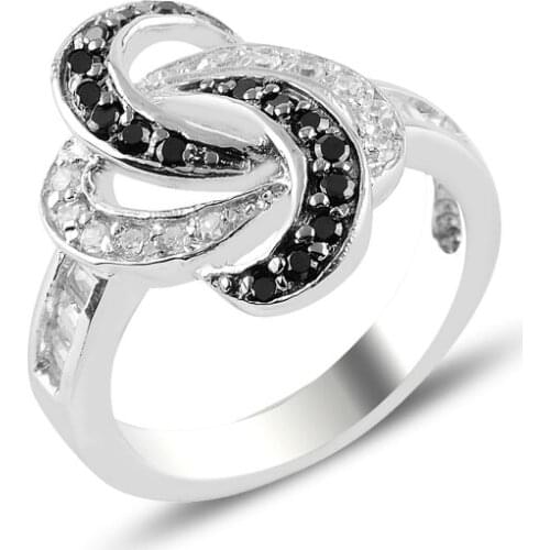 Silver 925 Sterling Zircon Stone Ring