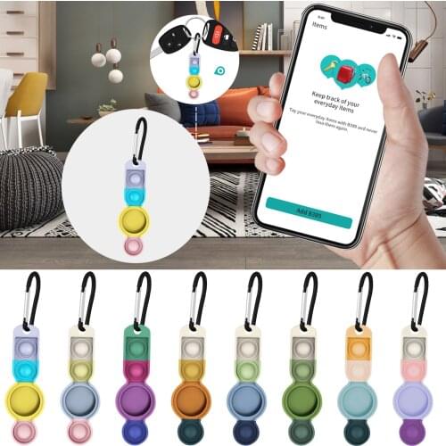 Silicone Case Protective Skin Cover Stress Relief Toy For Airtag Protective Case Sleeve Anti-scratch Anti-lost Protector Shell