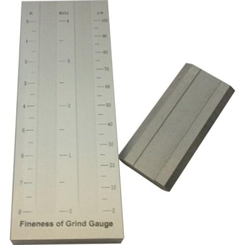 5um Double Groove Scraper Fineness Meter BGD242/3 (0-100um) Grindometer Use For Coating