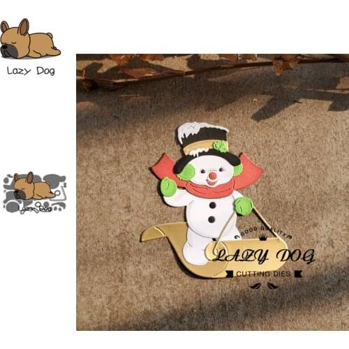 Magic Blanket Snowman Metal Cutting Dies Scrapbooking Stencil Decorative Craft Embossing Die Cuts Card Making New Dies For 2019