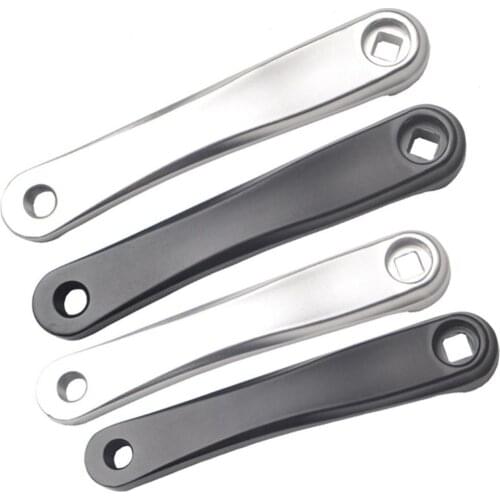 Aluminum Alloy Mountain Bike Bicycle Square Rhombus Hole Crankset Left Crank Arm