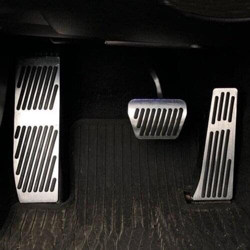 Aluminum Car Styling Footrest Pedal Fuel Gas Brake Pedals Pad Plate For BMW F30 F31 316i 318d 320i 328i 335i F20 New 1 3 series