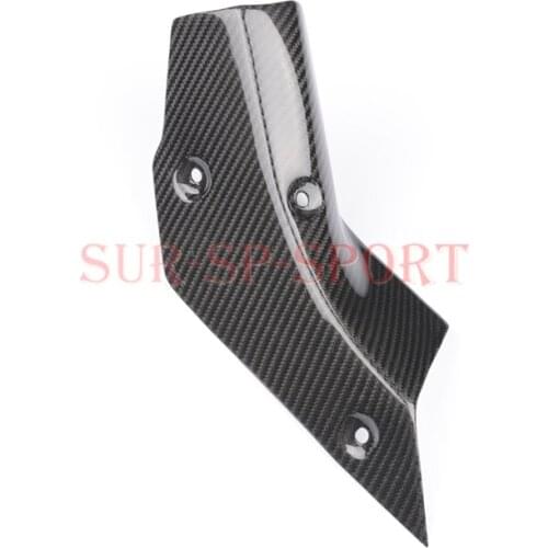 Exhaust Cover Large For Yamaha R1 2015 2021 Full Carbon Fiber 100% Twill