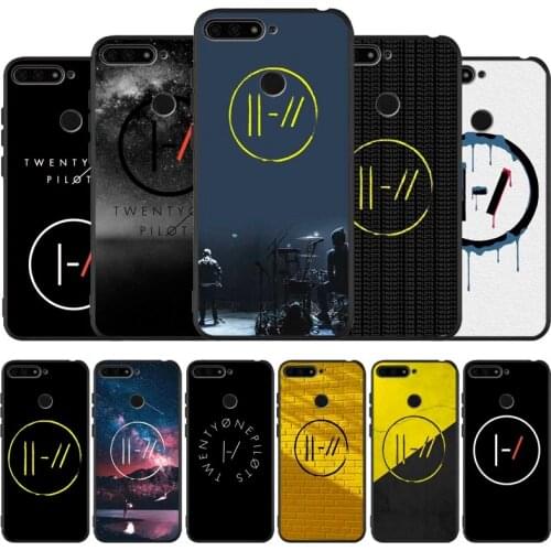 Twenty One Pilots black Silicone Phone Case For honor 30 20 Pro 8 8X 9 10 20 Lite Mate 10 20 30 Lite Pro cover