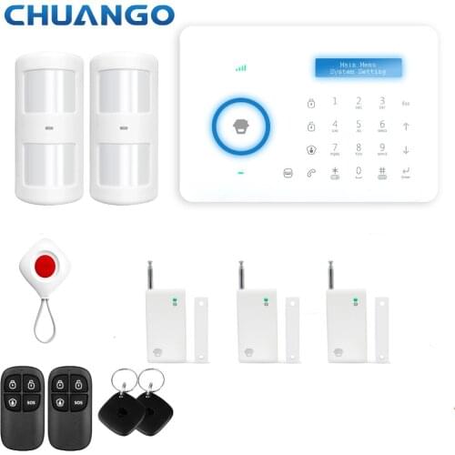 Chuango A11 315mhz Home Security PSTN Alarm System DIY KIT
