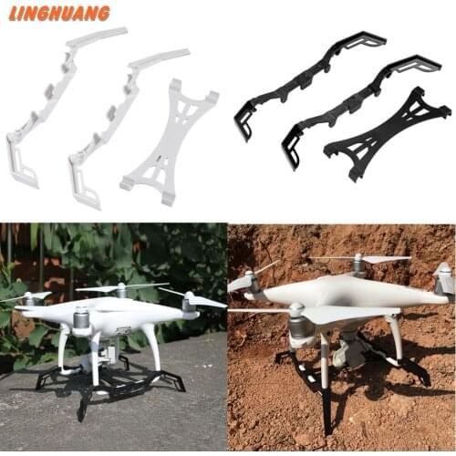 For DJI Phantom 4 Pro Drone Heightened Landing Gear Gimbal Board Extended Protector Drone Landing Gear Stabilizer & Gimbal Guard