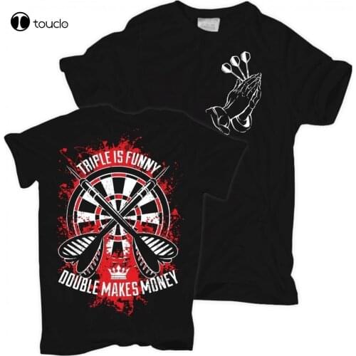 Dart Double Makes Money Verein Club Spass Geschenk Hobby MenS Fashion T-Shirt Tee Shirt