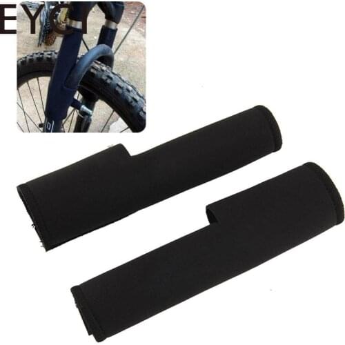 EYCI 1Pair Bicycle Cycling Front Fork Forks Wrap Cover Seal Suspension Protector Shock Absorber Guard Wrap Cover Bicycle Parts