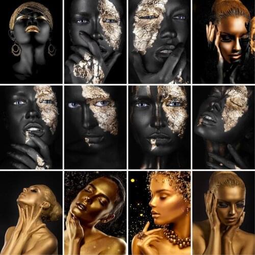 GATYZTORY Painting By Numbers For Adults Fashion Women Frame Paintings on Canvas Picture Oil Paint By Number DIY Gift Home Decor