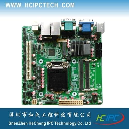 HCIPC M4213-1 ITX-HCMB75,B75 LGA1155 Mini ITX Motherboard,PCI,4SATA,1MPCIE,LPT&GPIO,2COM,2VGA+HDMI,2DDR3.ATX