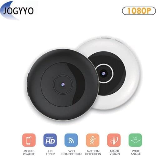 Mini WiFi camera1080P Magnetic video head HD infrared night vision motion detection remote viewing cam support 128G TF card