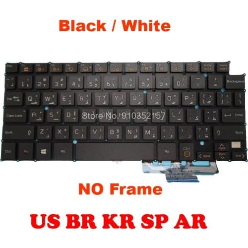 AR SP Keyboard For LG 13Z940 14Z950 HMB8130ELA01 AEW73489812 English US HMB8130ELB13 AEW73489801 AEW73489811 HMB8130ELA13 Korea