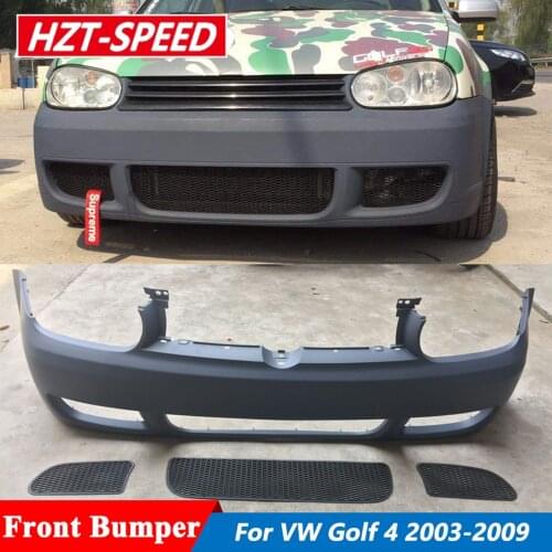 Facelift R32 Style Car Body Modification Kit Unpainted PP Material Front Bumper For VW Golf 4 MK4 2003-2009