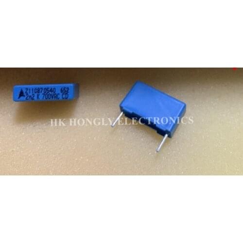 30PCS B32652 652 2n2 2.2NF K 700 K=10% 700V 222K P=15mm B32652J1222K MET FILM CAPACITOR