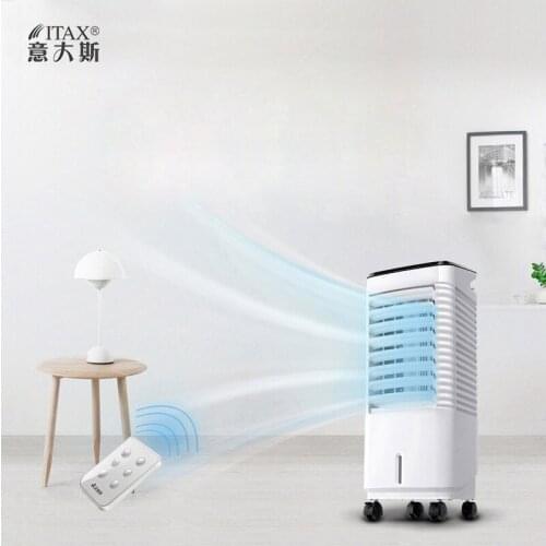 Air conditioning fan remote control mute electric wind with wheel mobile smart air conditioner home S-X-1144A