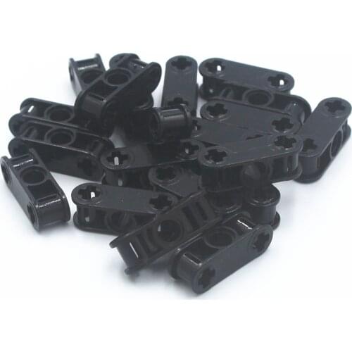 Self-Locking Bricks Building Blocks MOC Technic Parts 20pcs Technic DOUBLE CROSS BLOCK compatible with Lego for Kids Boys Toy