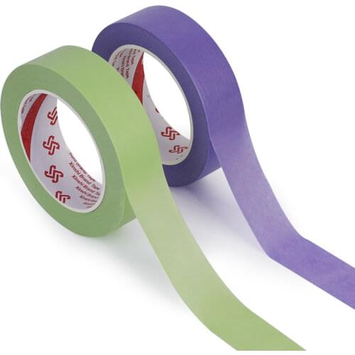 No Trace Weak Viscous Masking Tape Adhesive Latex Paint Separation Crepe Paper Washi Tape DIY Wall Art Indoor Outdoor