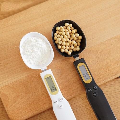 Measuring Spoon Kitchen Scale 500g 0.1g LCD Display Digital Weight Digital Electronic Spoon Scale Mini Kitchen Tool