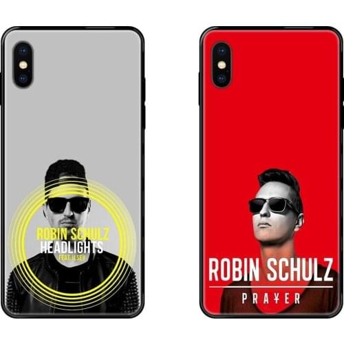 The Latest Robin Schulz For Xiaomi Mi Note A1 A2 A3 5 5s 6 8 9 10 SE Lite Pro Ultra Black Soft TPU Luxury Fashion Phone Case