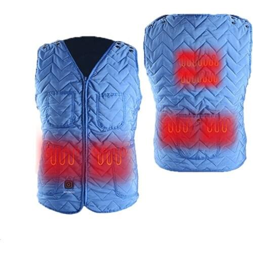 Excellent manufacturer selling New Type carbon fiber heated vest