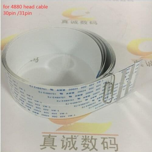 Inkjet printer FFC flat cable 30pin 31pin 110cm long date cable for epson 4400 4450 4800 4880C 4880 F187000 F186000 DX5 cable