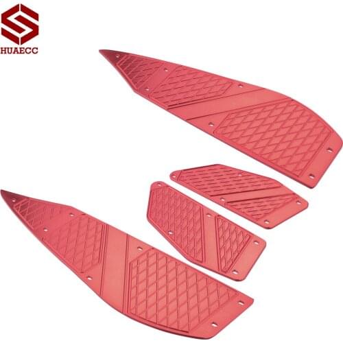 For YAMAHA XMAX 300 2017-2018 X max 250 Motorcycle Motorbike Footrest Pedal Pad Motorcycle Front Rear Steps Foot Plate Footboard