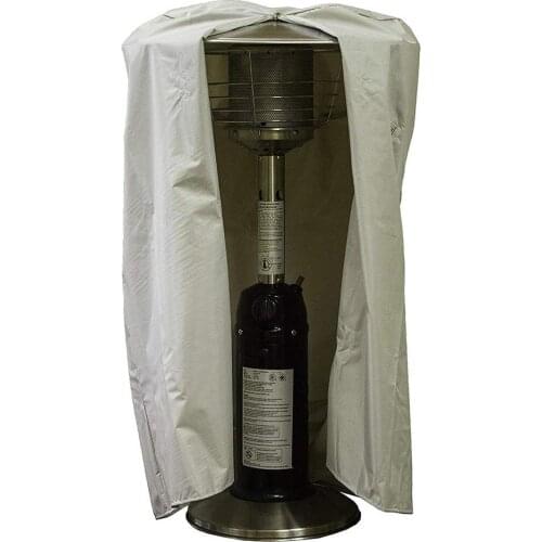 Garden Heater Cover 210D oxford silver coated waterproof fabric Courtyard Heater Cover Patio Heater Cover Outdoor Awnings