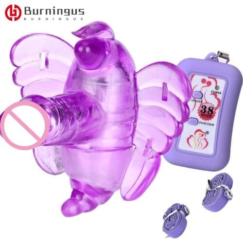 Burningus Sex Toys Wireless Remote Vibrator Female Masturbation Clitoris Stimulation Oral Women Adult Products