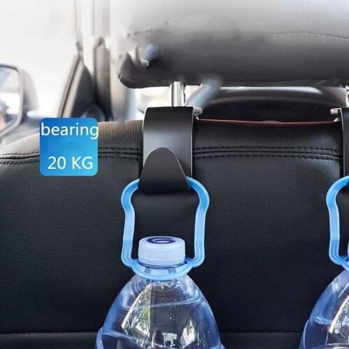 2pcs Car Seat Back Bag Hanger Hooks for 1 3 5 6 Series F30 F10 E34 E36 E38 E39 E46 E53 E60 E63 E83 E90 E91 X1 X3 X5 Accessories