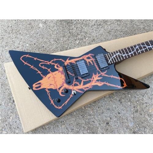 High quality customized version of the special shape electric guitar elk antlers free shipping