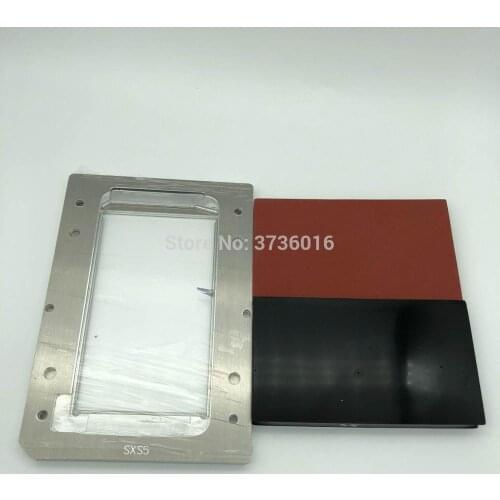 YMJ glass laminating mold for samsung S5 oca polarizer film lcd fit vacuum laminating for mobile phone repair renovation