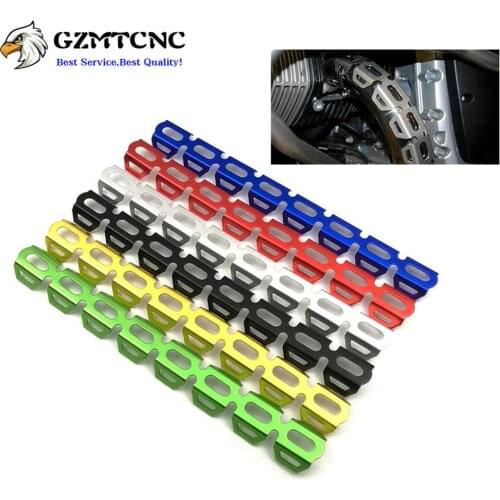 R1200GS f800GS f700GS f650GS Exhaust Shield Protection Cover Heat Protection Pipe Clamps For BMW R 1200GS F800/700/650 GS 13-17