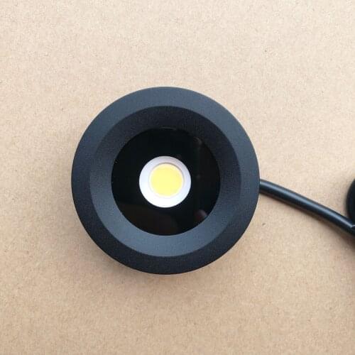Dimmable COB Under Cabinet Lights LED Puck Light Kitchen Round Counter Shelf LED Closet Cupboard Showcase Wardrobe Home Lamp Dim