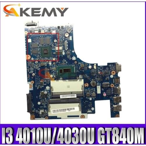 Akemy ACLUA/ACLUB NM-A273 For Lenovo Z50-70 G50-70M Notebook Motherboard CPU I3 4010U/4030U GT840M 2G DDR3 100% Test