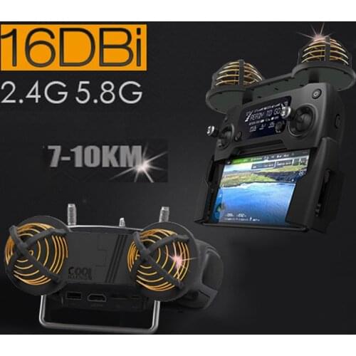 DJI Mavic air Antenna WiFi Signal Range Booster Extender 16DBI 2.4/5.8GHz Circular Polarized for DJI MAVIC PRO Spark COMBO