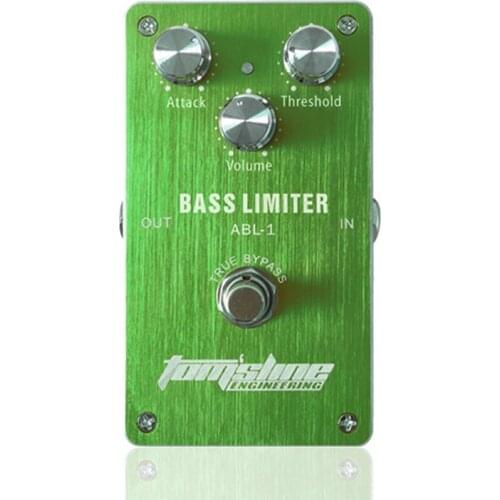 AROMA ABL-1 Bass Limiter Bass Effects Pedal Bass Compressor Reduce Redundant dynamic Balance output True Bypass