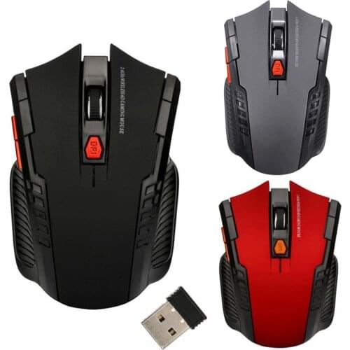 2.4GHz Wireless Optical Gaming Mouse USB Receiver 1600DPI 10M Wireless Mice for PC Gaming Laptops Computer Mouse