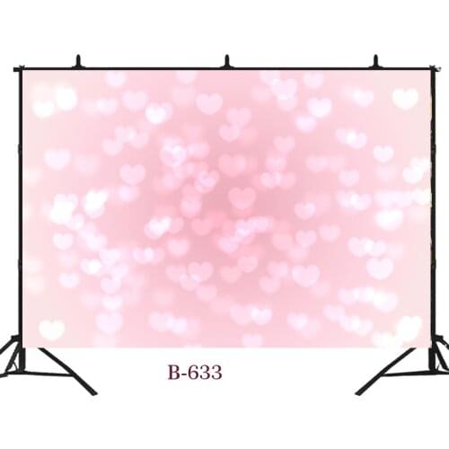 BEIPOTO VAlentines Day backdrop for photography pink heart bokeh girl portrait background photo booth shoot photocall fabric