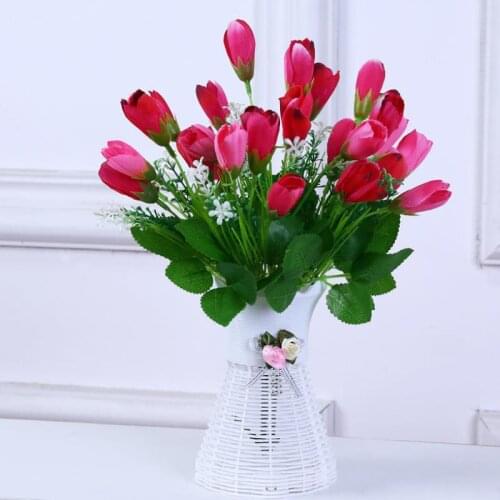 Artificial flower decoration bedroom room visual cabinet simulation flower decoration indoor dining table plastic flower bonsai