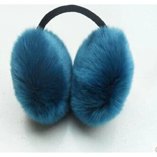 Free shipping Fur earmuffs plush earmuffs Lovely super winter imitation rabbit hair fox fur earmuffs ear package wholesale