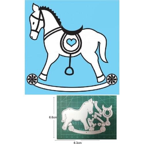 Craft dies Trojan Horse metal cutting dies cut die mold decoration Scrapbook dies knife mould blade punch stencils dies new 2021