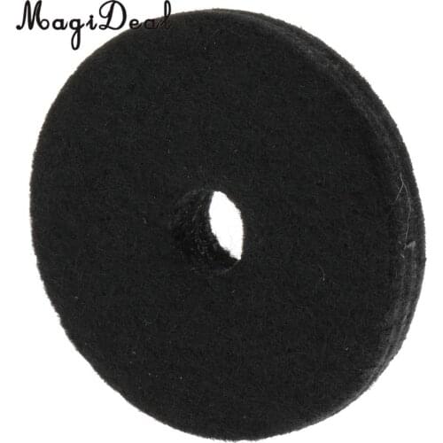 Black Drum Set Hi Hat Cymbal Felt Pad Cushion Washer Protector For Bass Drum Kit Musical Instrument Percussion Accessories