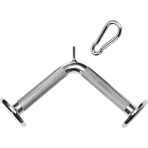 Exercise Cable Machine Attachment Handles,Triceps Press Pull Down Bar,Gym Accessories,Double D,V Shaped