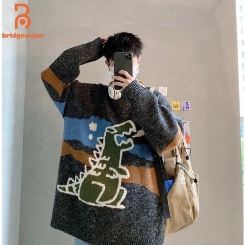 Non-Pilling Fabric Buttoned V-Neck Women New Loose Korean Knit Sweater Autumn Winter Plus Large Size Bottoming Shirt 2020