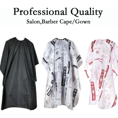 Professional Waterproof Styling Salon Barber Hairdresser Hair Cutting Hairdressing Gown Cape Shave Apron 140x90cm