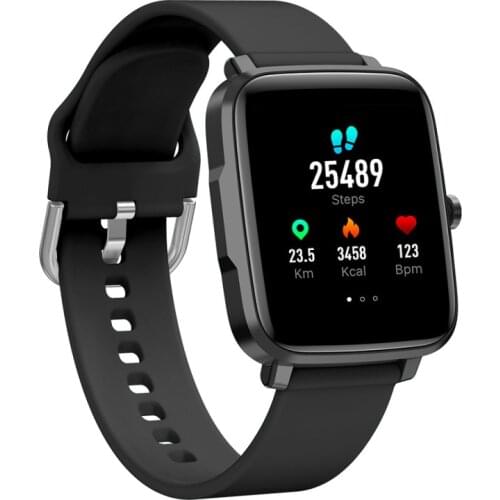 KUMI KU1s Smart Watch Sports Applicable Android Apple Heart Rate Body Temperature Sleep Monitoring Bracelet