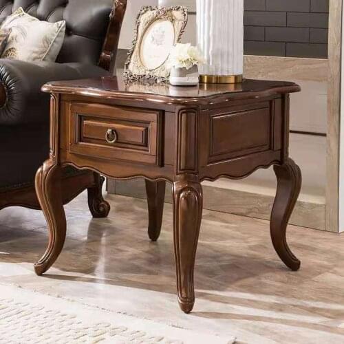 Solid wood furniture factory corner a few solid wood sofa corner coffee table square a few living room small family coffee table