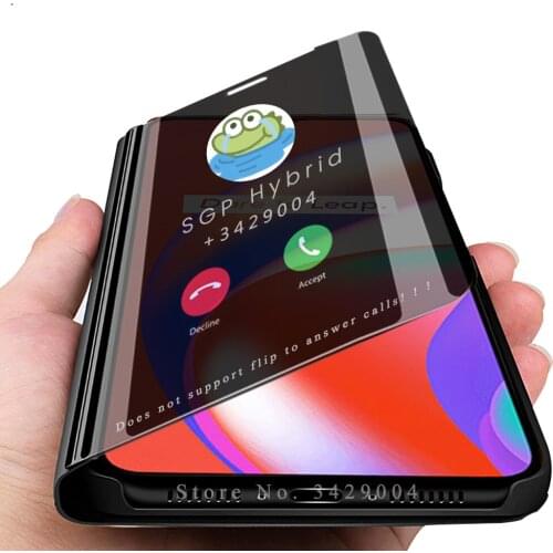 Smart Mirror Magnetic Stand Flip Coque For OPPO Realme C12 Case Cover For OPPO Realme C 12 RMX2189 6.5" Bracket Protect Shell